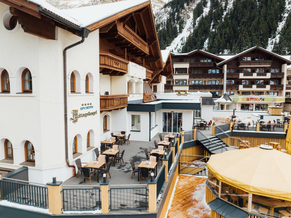 Hotel Mittagskogel Pitztal Sankt Leonhard im Pitztal Exterior foto